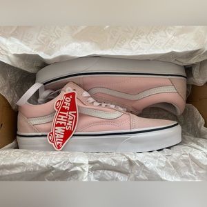 Brand new pink vans size 7